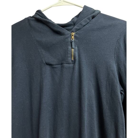 LRL Lauren Jeans Co. Ralph Lauren Navy Blue Women's Pullover Zip XL - Picture 5 of 9